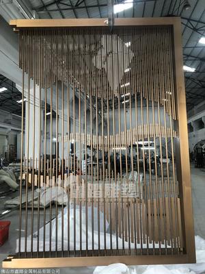 玫瑰金不銹鋼山巒背景墻與電器制造廠家 藝術與功能的完美融合